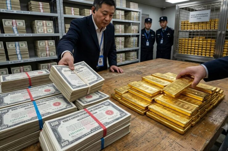 จีนเทขายพันธบัตรสหรัฐฯเหลือ $659,000 ล้าน เดินหน้าสะสมทองคำต่อเนื่องแทน