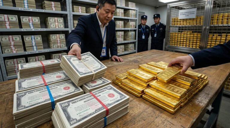 จีนเทขายพันธบัตรสหรัฐฯเหลือ $659,000 ล้าน เดินหน้าสะสมทองคำต่อเนื่องแทน
