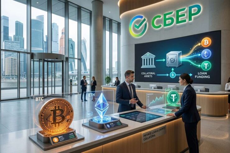 Sberbank ยักษ์ธนาคารรัสเซียเตรียมรับ Bitcoin, Ethereum และ USDT เป็นหลักทรัพย์กู้เงิน