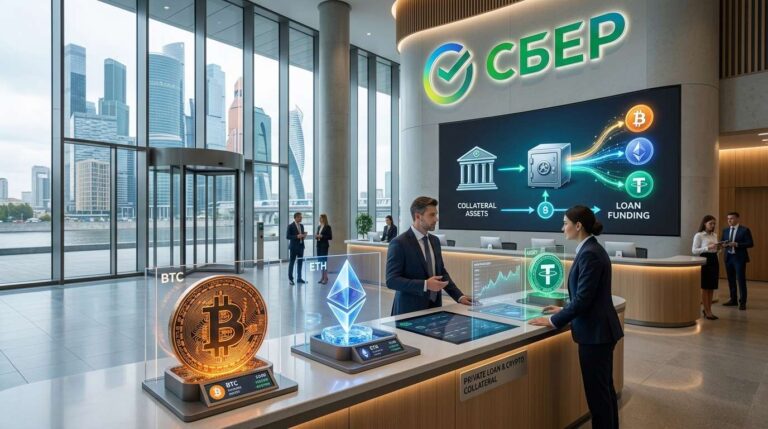 Sberbank ยักษ์ธนาคารรัสเซียเตรียมรับ Bitcoin, Ethereum และ USDT เป็นหลักทรัพย์กู้เงิน