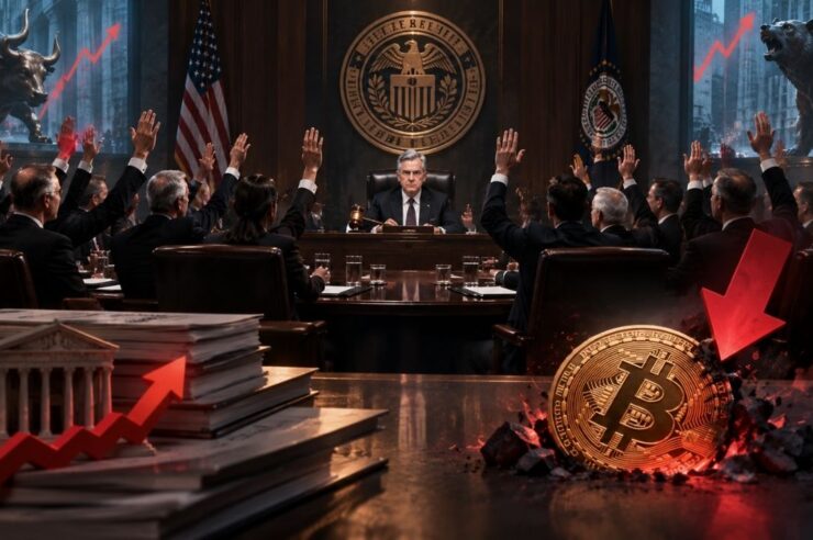 16 จาก 20 ธนาคารยักษ์ใหญ่ Wall Street คาด Fed ขึ้นดอกเบี้ยเดือนนี้ จับตา Bitcoin รับแรงกดดัน