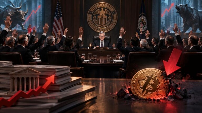 16 จาก 20 ธนาคารยักษ์ใหญ่ Wall Street คาด Fed ขึ้นดอกเบี้ยเดือนนี้ จับตา Bitcoin รับแรงกดดัน