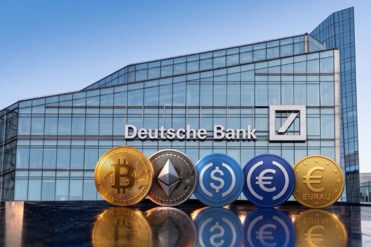 Deutsche Bank จ่อเปิดบริการรับฝากคริปโทฯ เริ่ม 5 เหรียญหลัก เจาะกลุ่มสถาบัน ภายในสิ้นปีนี้