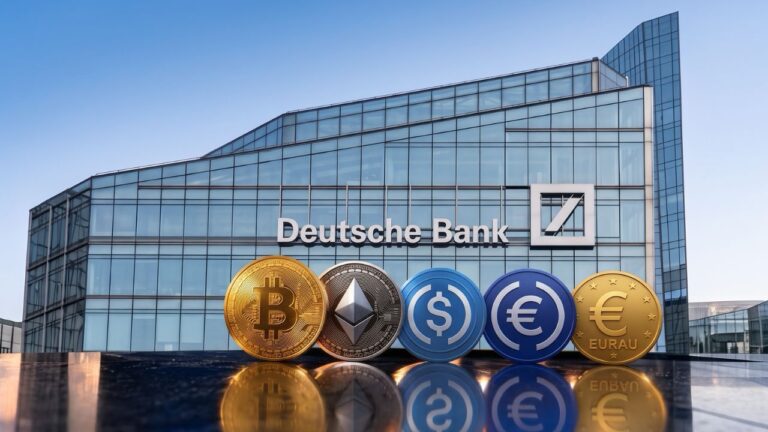 Deutsche Bank จ่อเปิดบริการรับฝากคริปโทฯ เริ่ม 5 เหรียญหลัก เจาะกลุ่มสถาบัน ภายในสิ้นปีนี้