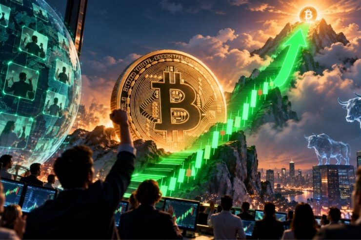 โอกาส Bitcoin แตะ $82,500 พุ่งแตะ 79% บน Polymarket ตลาดจับตาแรงซื้อท่ามกลางความผันผวน