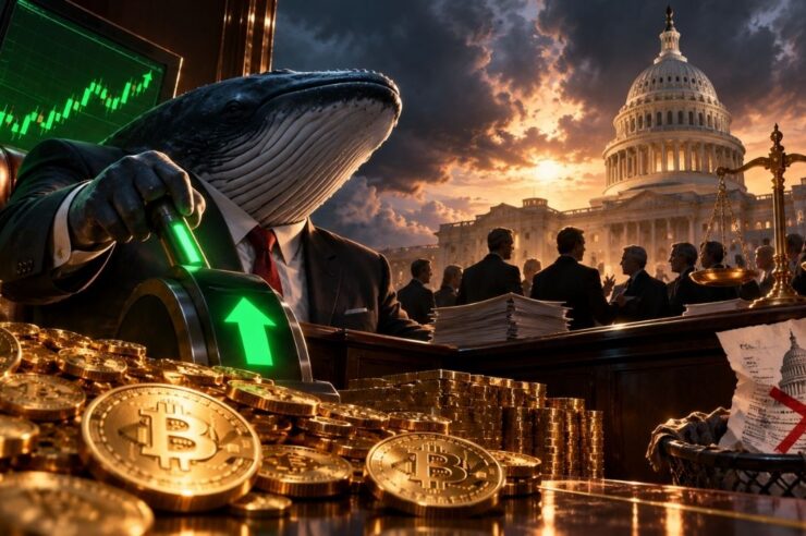 เจ้ามือเปิด Long Bitcoin กว่า 3 พันล้านบาท ก่อน CFTC เดินหน้าร่างกฎคริปโต หลัง CLARITY Act ถูกปัดตก