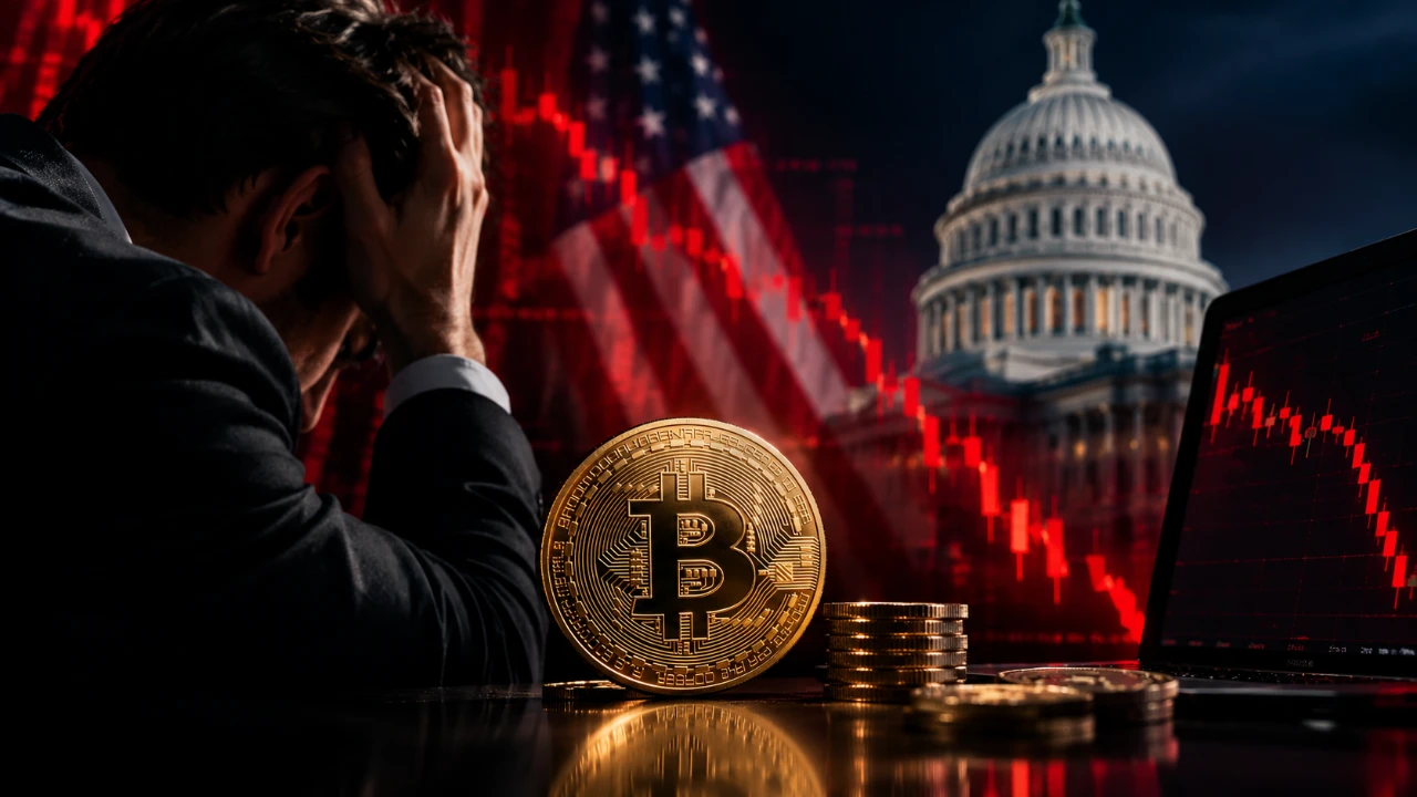 นักลงทุนยอมเทขาย Bitcoin ขาดทุนเกือบ 2 พันล้านดอลลาร์หลังกฎหมาย Clarity Act ถูกปัดตก