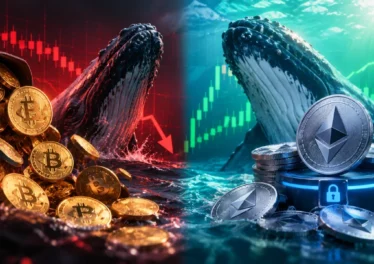 วาฬยอมขาย 1,107 Bitcoin แล้วทุ่มช้อน ETH พร้อมนำไป Staking ทั้งหมด