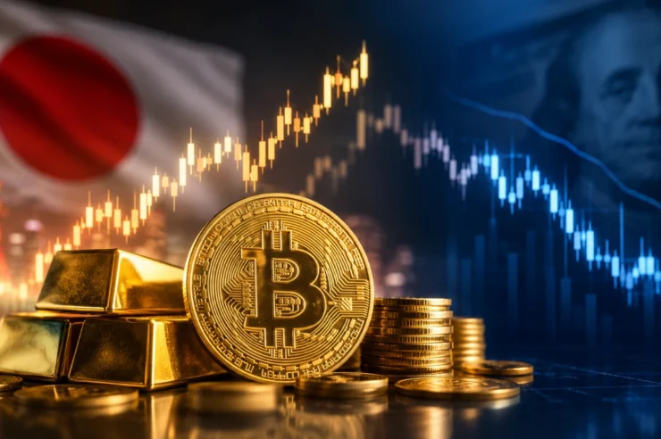 เงินเยนแข็งค่ากดดันดัชนีดอลลาร์ หนุน Bitcoin และทองคำพุ่งระยะสั้น
