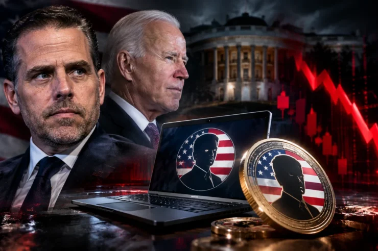 เหรียญมีม LAPTOP ของ Hunter Biden ราคาร่วง 95% ทันทีหลังเปิดตัว
