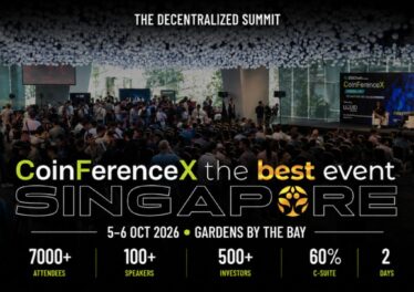 สิงคโปร์เดือด ! CoinFerenceX ผนึก The Best Event จัดงาน Web3 ครั้งใหญ่ 5-6 ต.ค. 2026 ชูผู้สร้างเป็นหัวใจหลัก