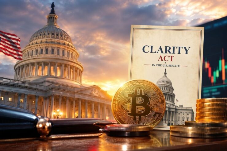 5 ประเด็นร้อนชี้ชะตาร่างกฎหมาย CLARITY Act คืนนี้อนาคตคริปโทฯ จะไปทางไหน?
