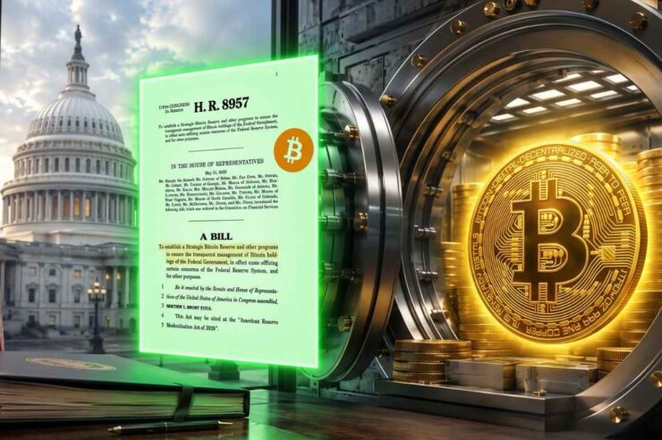 สภาผู้แทนฯ สหรัฐฯ ผ่านร่างกฎหมาย ‘คลังสำรอง Bitcoin เชิงยุทธศาสตร์’ ล็อกห้ามขาย 20 ปี