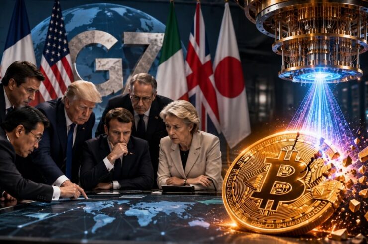 กลุ่มสุดยอดผู้นำ G7 ออกคำเตือน คอมพิวเตอร์ควอนตัมอาจเจาะระบบเข้ารหัสของ Bitcoin ได้ในอนาคต