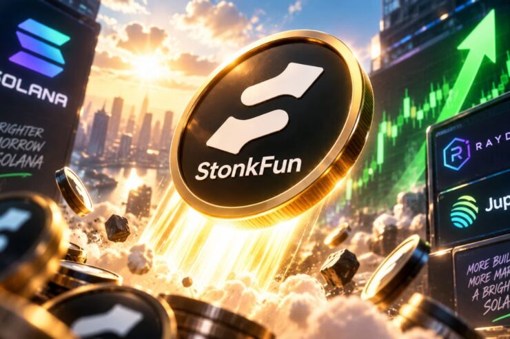 Solana ทวงกระแส STONK พุ่ง 250% ดัน Launchpad สไตล์หุ้นปั่นวอลุ่มกระฉูด