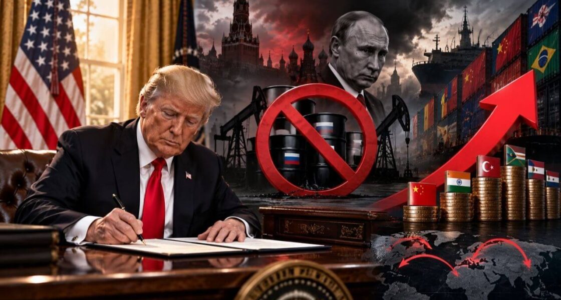 Trump ลงนามกฎหมายคว่ำบาตรรัสเซีย เปิดทางเก็บภาษีสูงสุด 100% กับประเทศที่ซื้อน้ำมันรัสเซีย