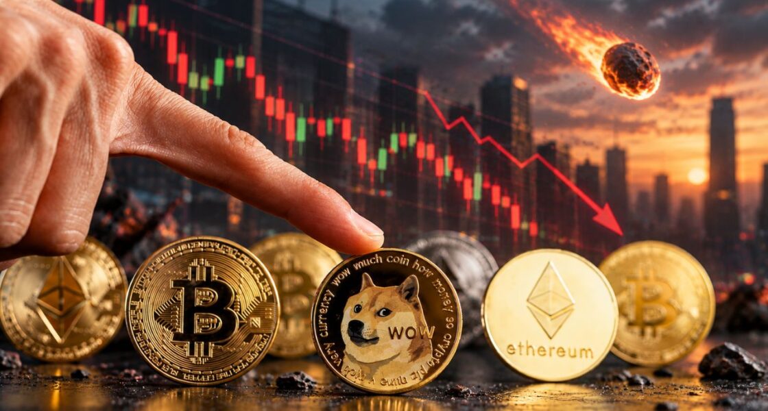 Dogecoin นำทีมคริปโตดิ่งลง 5% ! สวนทาง Bitcoin ยืนแกร่งเหนือ $78,000