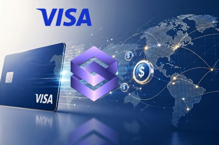 Visa เชื่อมระบบ VisaNet กับแพลตฟอร์มกู้ยืมบนเชน ดึงสินเชื่อบล็อกเชนหนุนบัตร Stablecoin