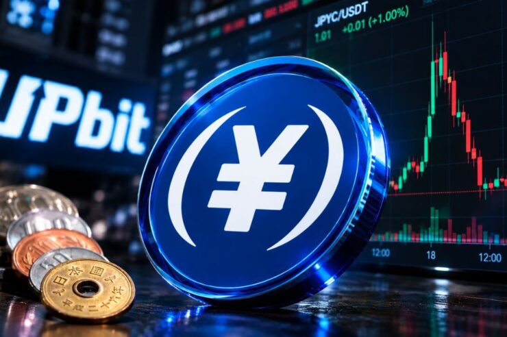 เหรียญ Stablecoin ญี่ปุ่น ‘JPYC’ หลุด Peg 1 เยน หลังเปิดเทรดบน Upbit วันแรก