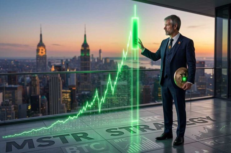 Strategy ของ Michael Saylor กำไร Bitcoin พุ่งเกือบ $5,000 ล้านหลังถือเหรียญกว่า 845,000 BTC