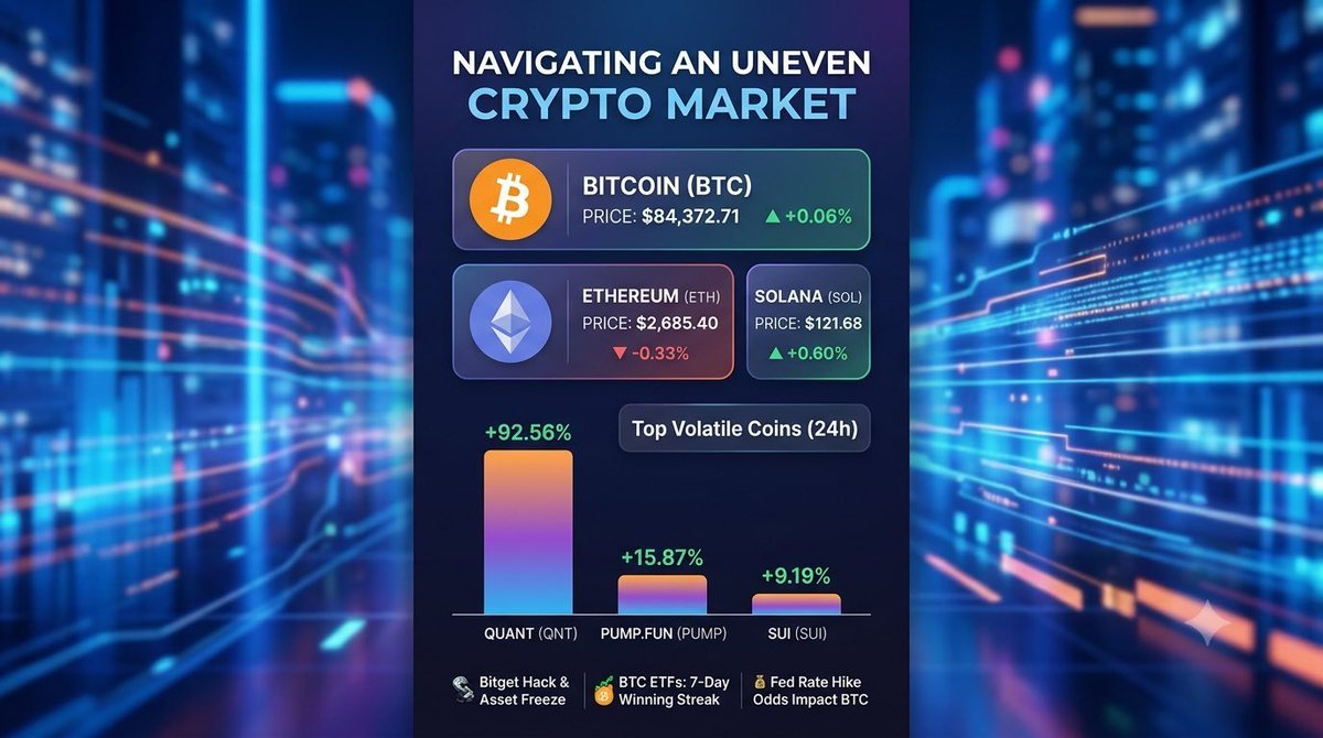 ภาพรวมตลาดคริปโตที่มีข่าวแฮก Bitget และการอายัดเงินเป็นประเด็นหลัก