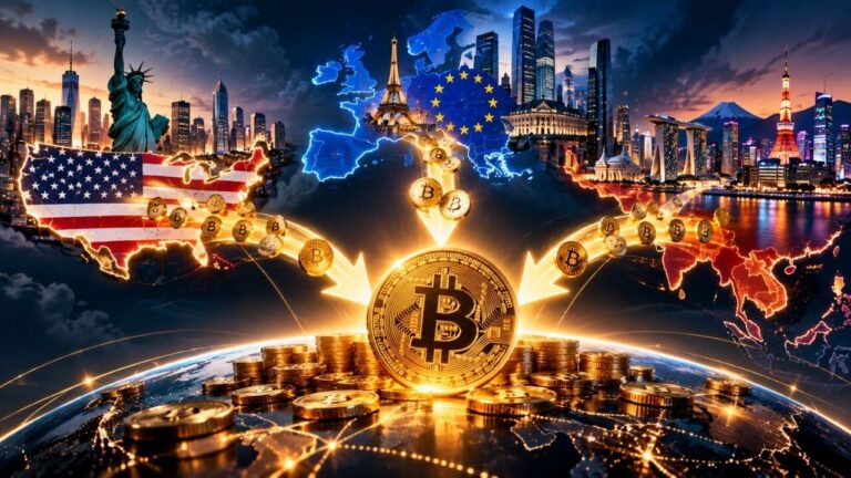 สหรัฐฯ เอเชีย และยุโรปแห่ซื้อ Bitcoin พร้อมกัน สัญญาณเงินทุนทั่วโลกเริ่มกลับเข้าสู่ตลาด