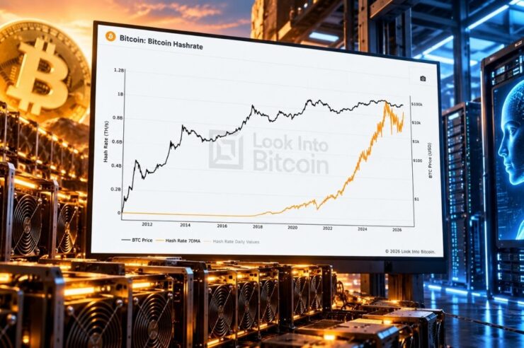 Hashrate Bitcoin พุ่งแตะจุดสูงสุดรอบ 7 เดือน แม้นักขุดรายใหญ่หันไปทำ AI