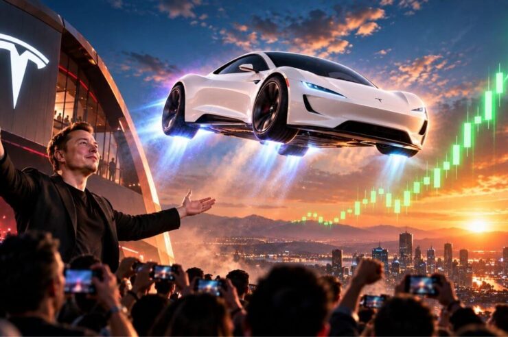 หุ้น Tesla พุ่ง 5% หลัง Elon Musk โชว์ Roadster บินกลางอากาศ นักลงทุนแห่จับตาเทคโนโลยีใหม่