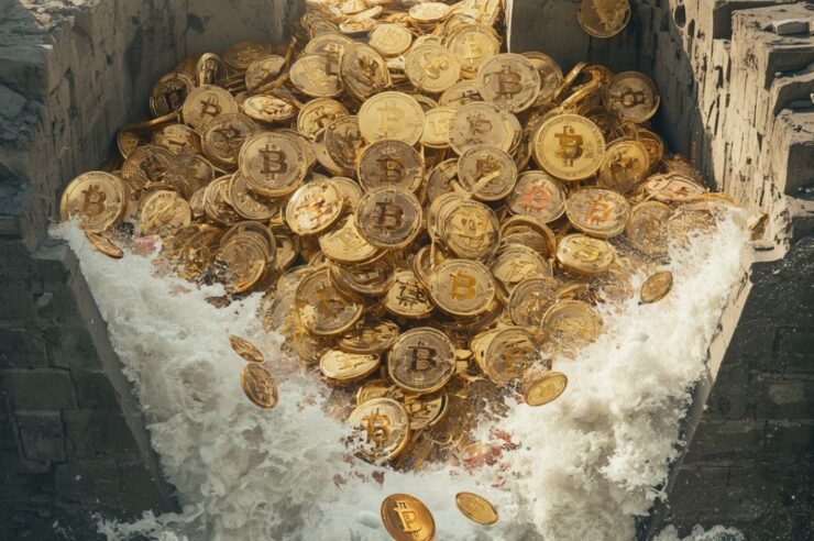 กองทุน Bitcoin ETFs สหรัฐฯ ประสบภาวะเงินไหลออก $485 ล้าน รุนแรงที่สุดในรอบ 4 เดือน