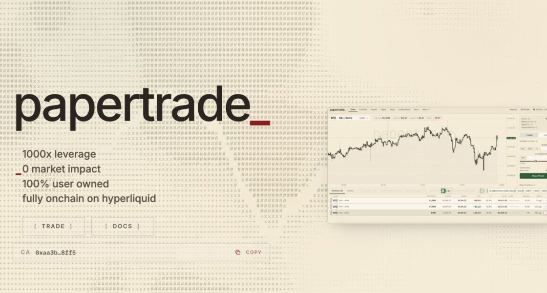Papertrade เปิดตัวแรง กวาดรายได้แซง Pump และ Hyperliquid ในสัปดาห์แรก