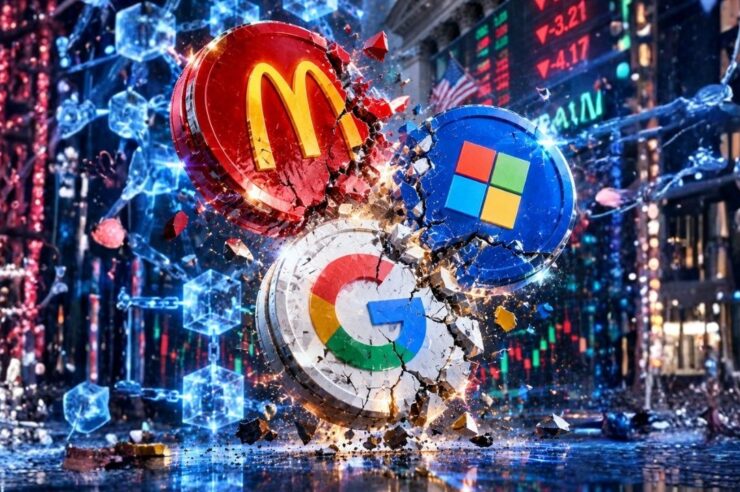 ยักษ์ใหญ่เซย์โน Microsoft-Goldman Sachs ปัดดีลนำร่องหุ้นโทเคน OKX-ICE