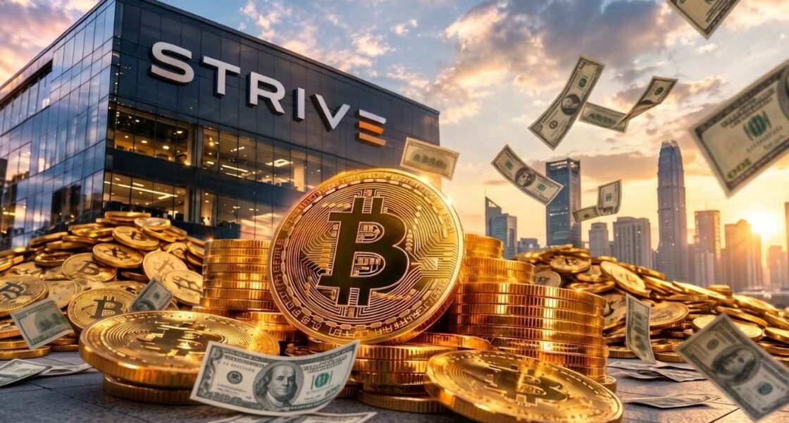 Strive ทุ่ม $511 ล้าน กวาดซื้อ Bitcoin 6,182 BTC ครั้งใหญ่ของบริษัท
