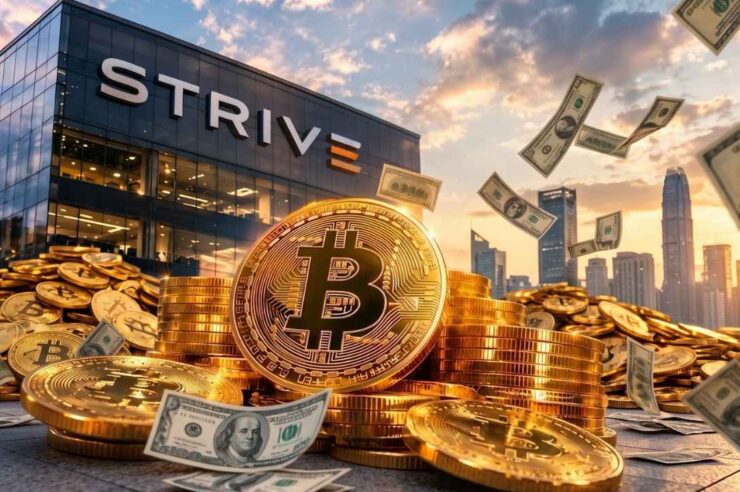 Strive ทุ่ม $511 ล้าน กวาดซื้อ Bitcoin 6,182 BTC ครั้งใหญ่ของบริษัท