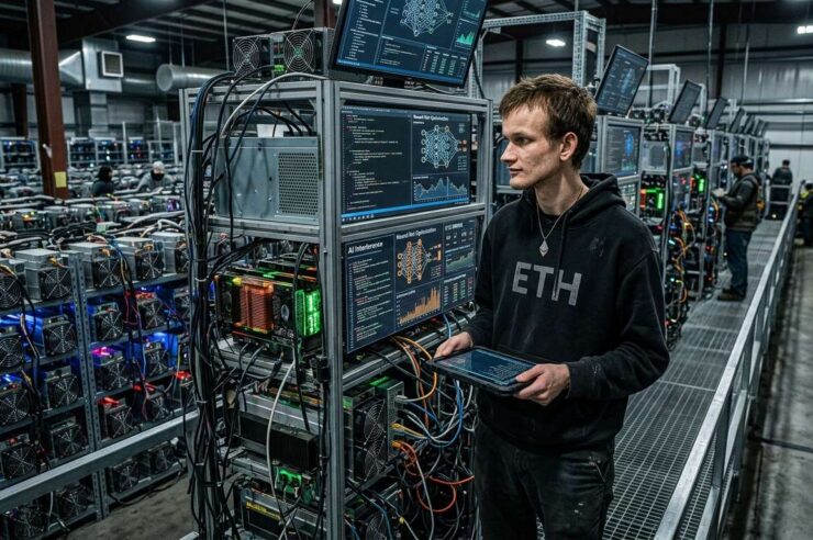 Vitalik ตั้งคำถาม ใครกันแน่ที่กำลังทำลายสิ่งแวดล้อมระหว่างเหมืองขุด Bitcoin กับ AI