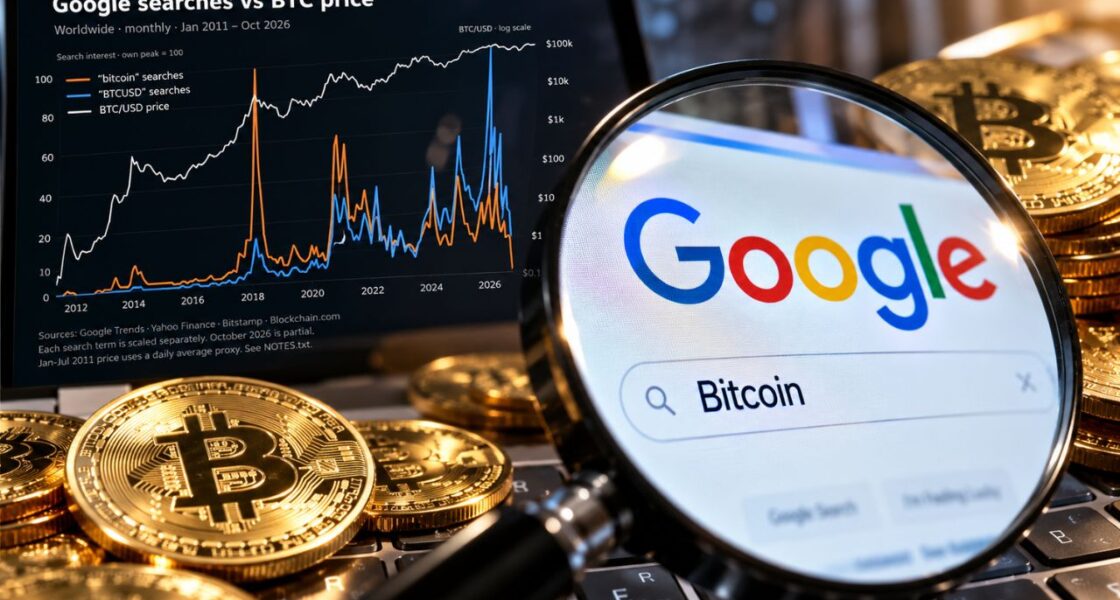ยอดค้นหา Bitcoin ต่ำสุดรอบ 6 ปี กูรูชี้จังหวะสะสมลุ้นบวก 50%